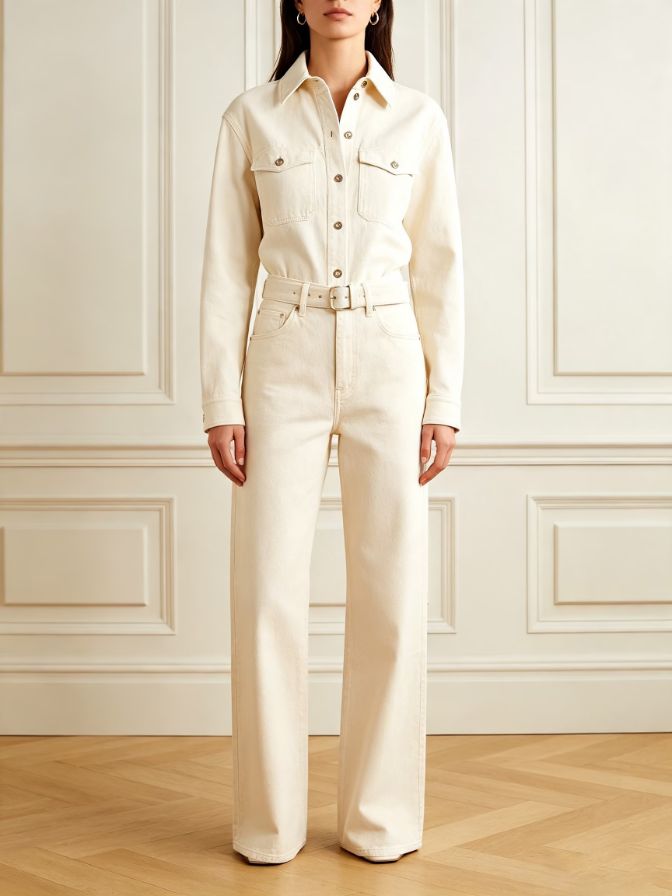 Elegant Long Sleeve Jumpsuit