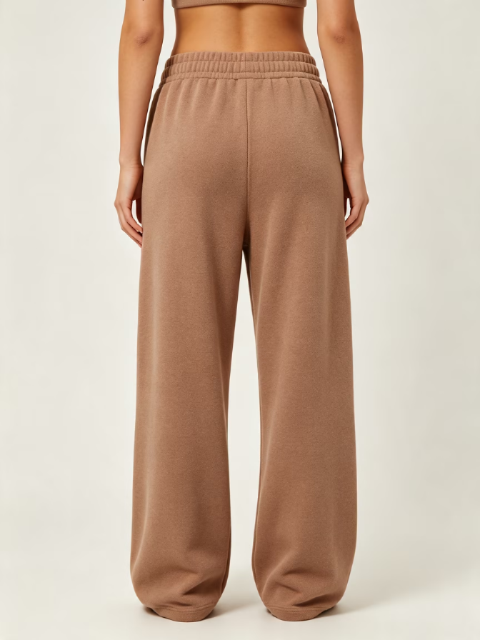 Buttery Soft Knit Loose Fit Athletic Sweat Trousers