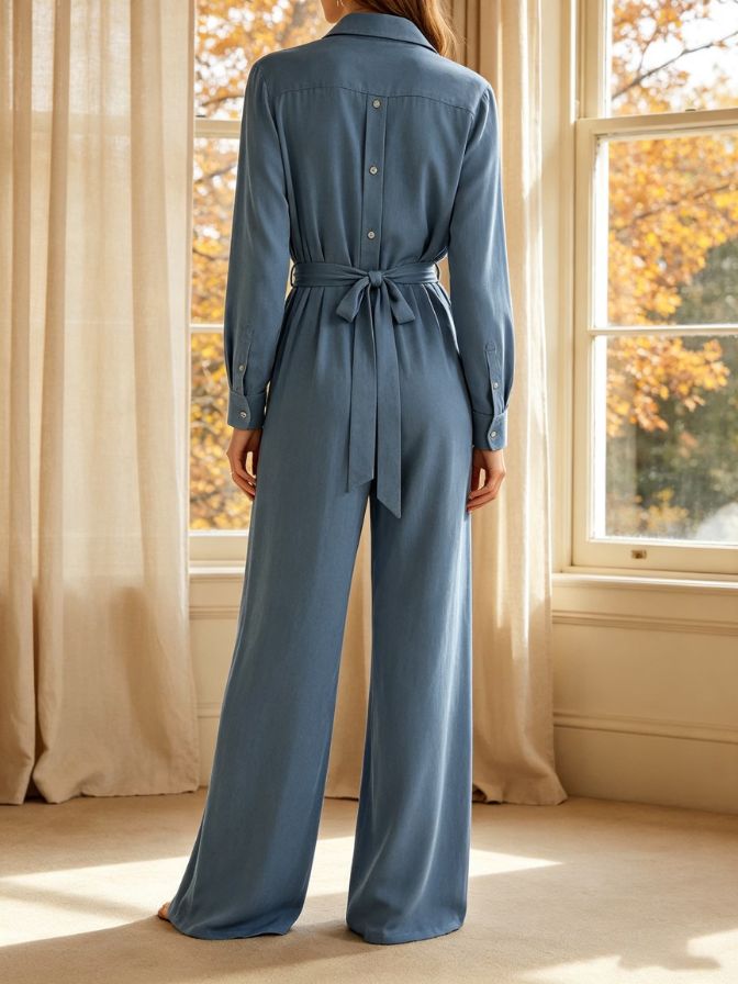 Minimalist Fall Jumpsuit
