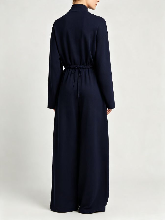 Soft Fabric Fall Jumpsuit