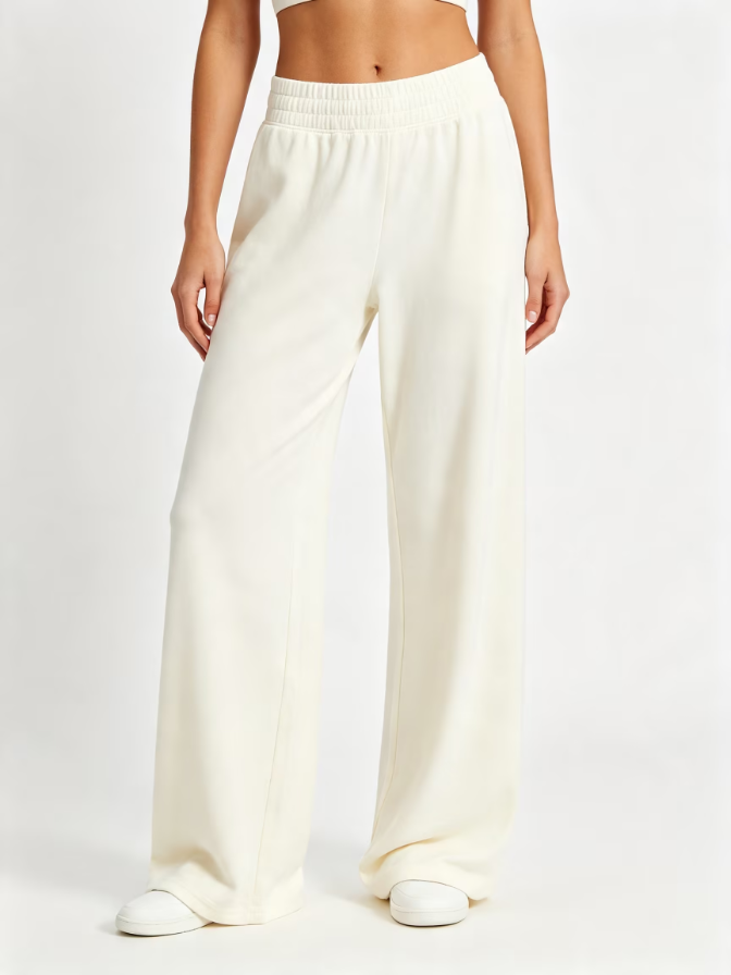 Breathable Modal Wide‑Leg Casual Active Joggers