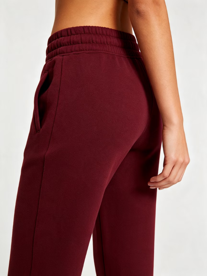 French Terry Elastic‑Cuff Sports Jogger Trousers